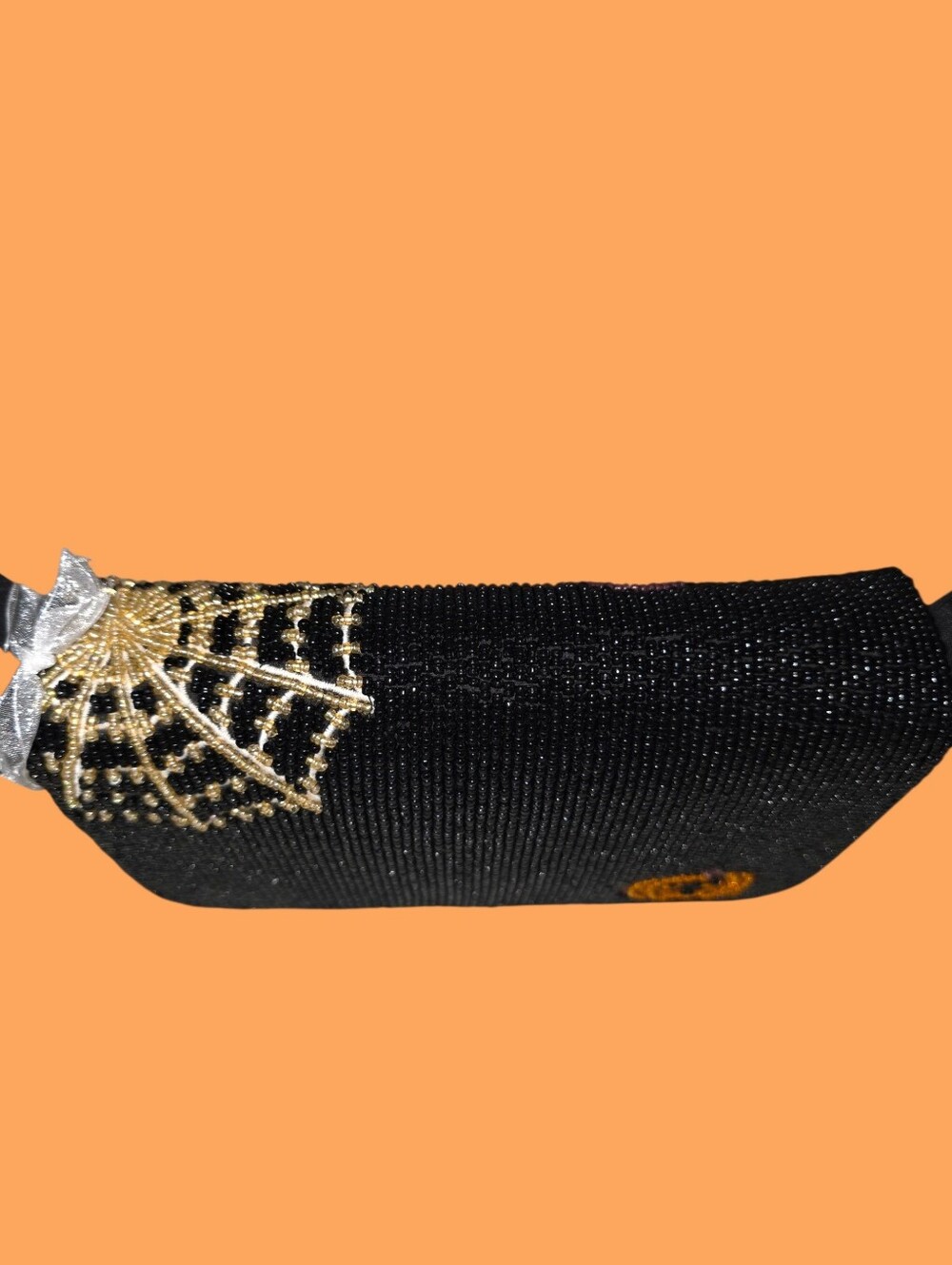 NEW Made in India Halloween Dogs Costume Beaded Shoulder Bag - Picture 3 of 15